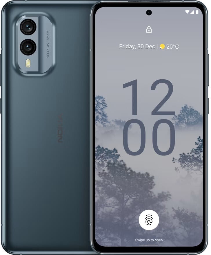 Nokia X30 5G 128GB kaina