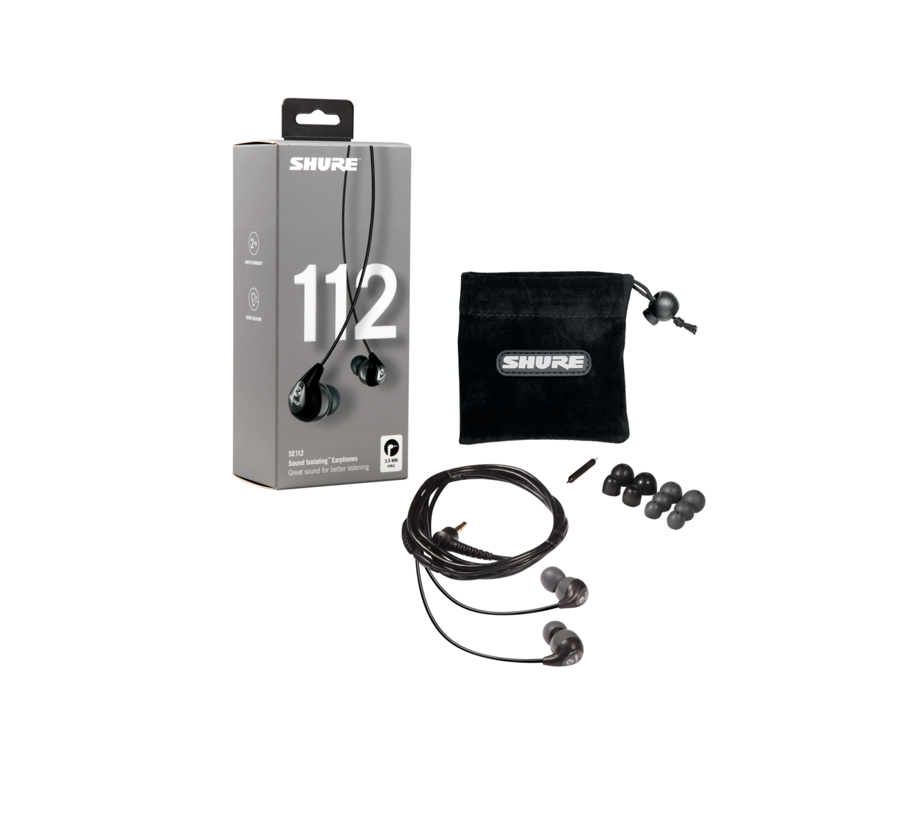 Shure SE112 kaina
