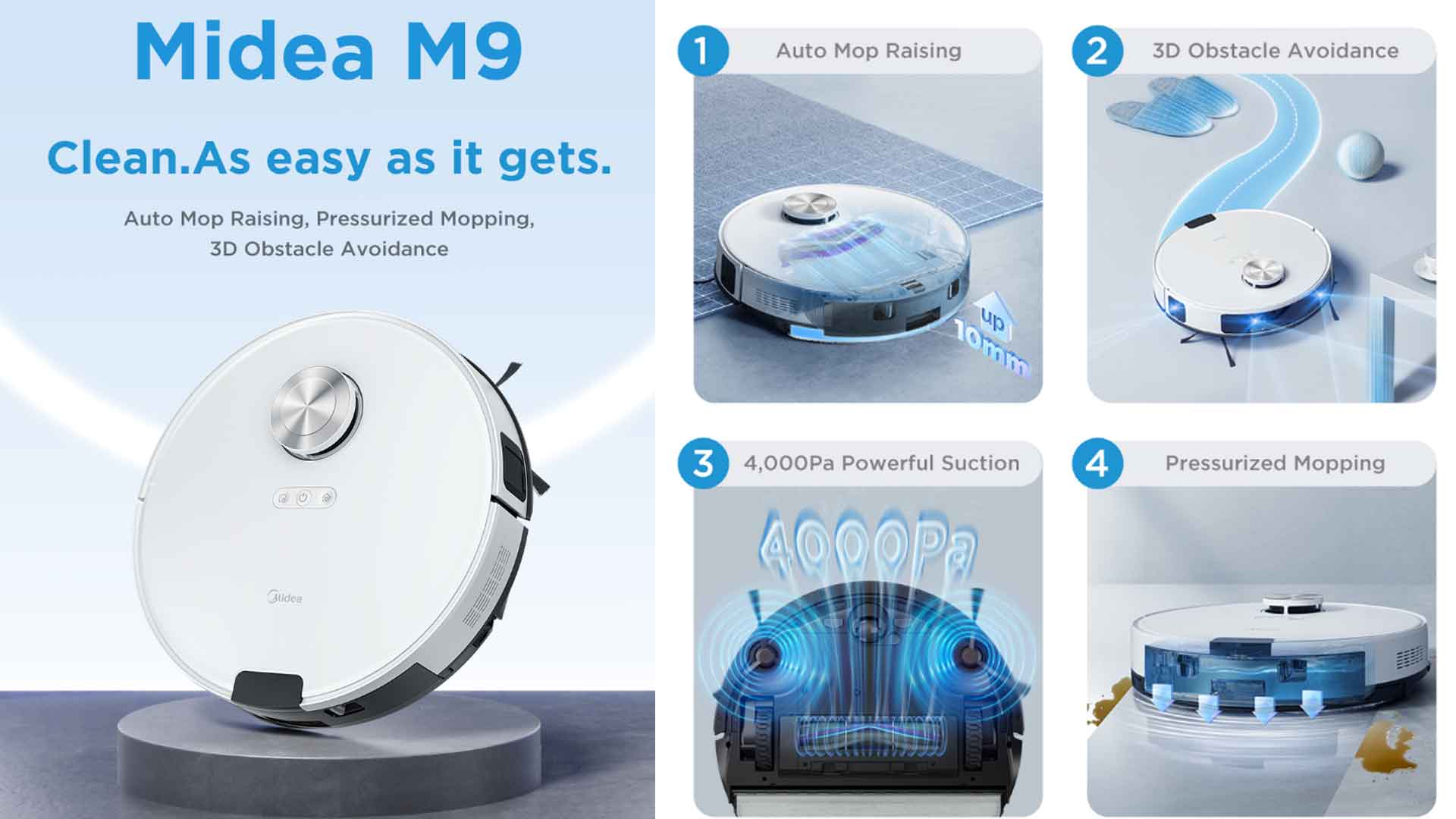 Midea M9 kaina