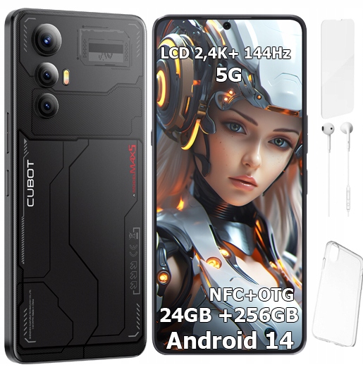 Cubot Max 5 256GB kaina