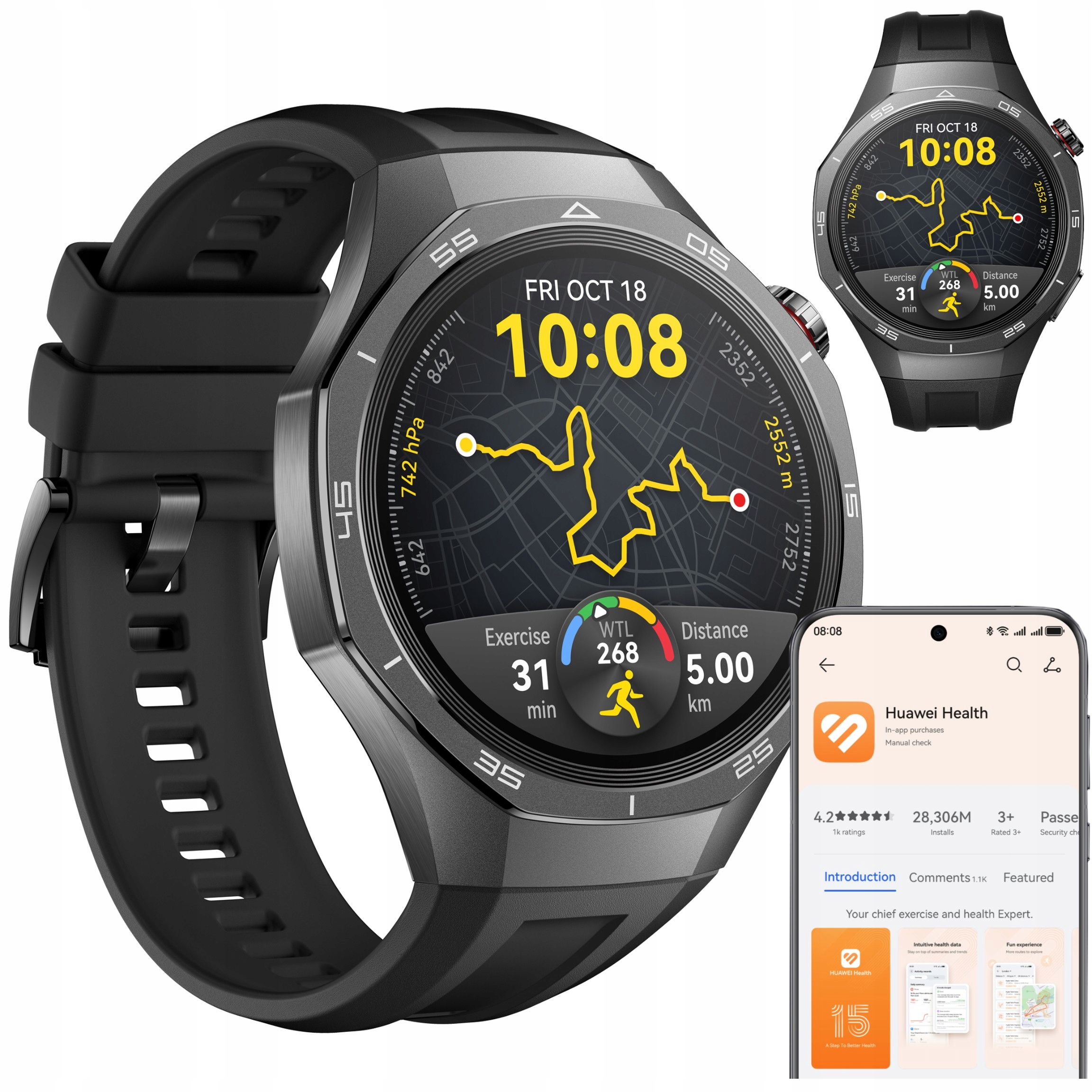 Huawei Watch GT 5 Pro hind