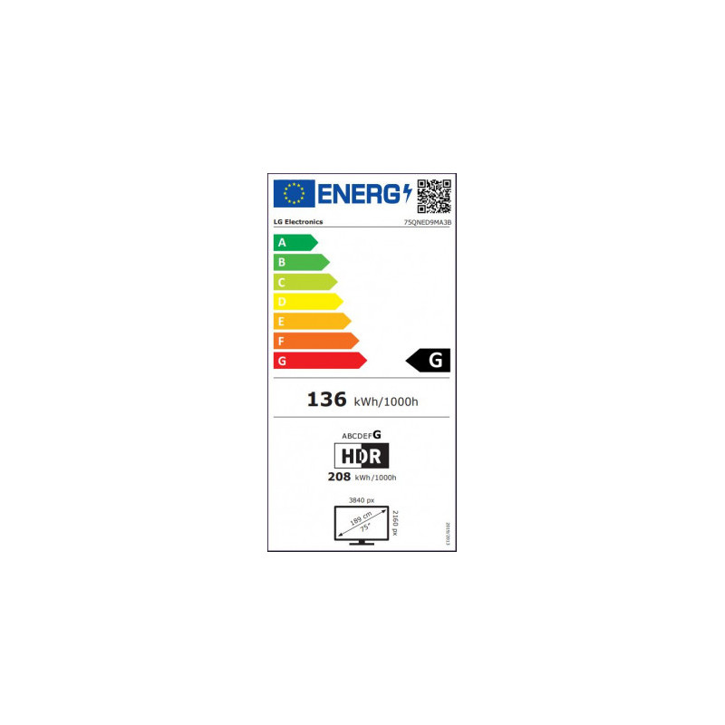 LG 75QNED9MA3B цена