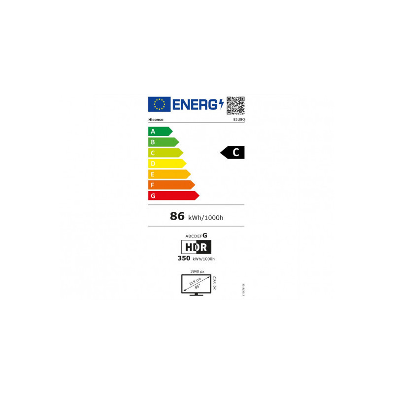Hisense 85U8Q cena