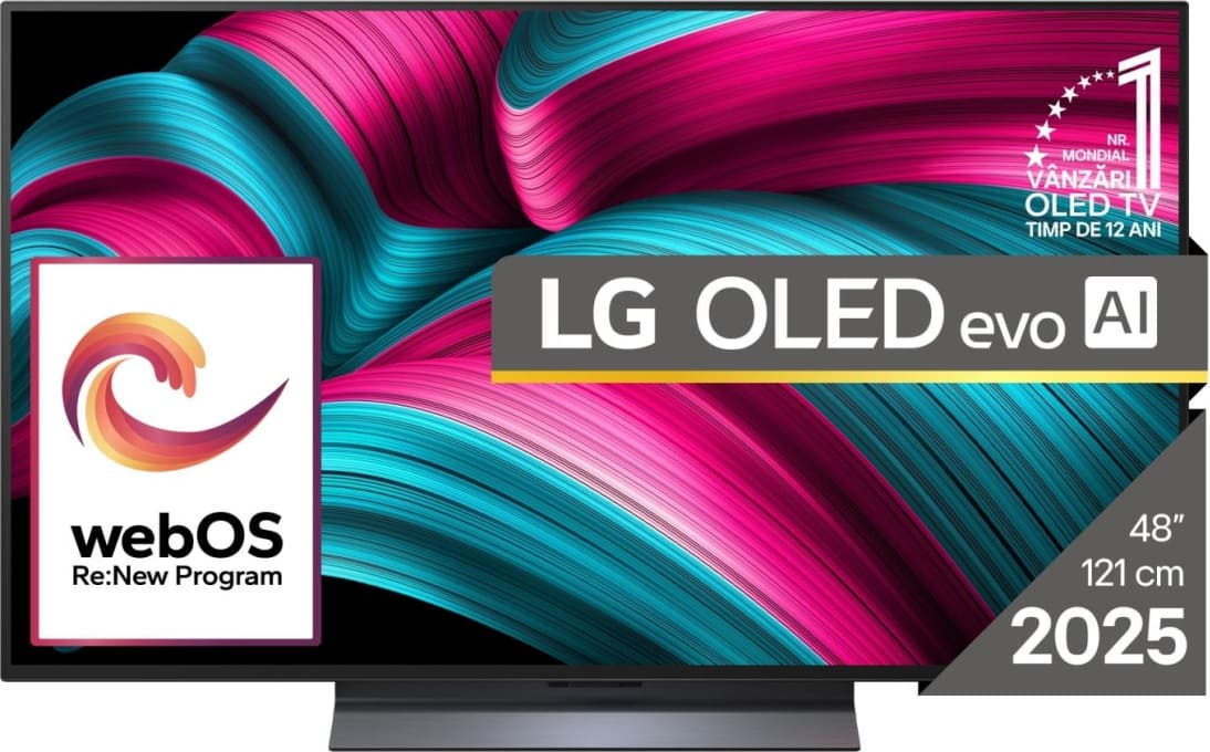 LG OLED48C51LA kaina