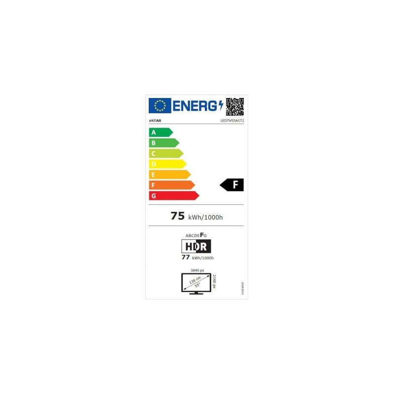eStar LEDTV55A1T2 hind