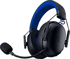 "Razer BlackShark V3 X HyperSpeed" "PlayStation" - belaidės elektroninio sporto ausinės - itin lengvos 270 g - "Triforce" 50 mm garsiakalbis - nuimamas mikrofonas - "HyperSpeed" 2,4 GHz ir "Bluetooth" - PS5/PC | Juoda