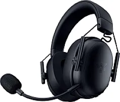 "Razer BlackShark V3 X HyperSpeed", belaidės elektroninio sporto ausinės, itin lengvos, 270 g, "Triforce" 50 mm garsiakalbis, nuimamas mikrofonas, erdvinis garsas, belaidis 2,4 GHz ir "Bluetooth" ryšys, PC/Mac, juodos spalvos