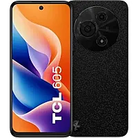 TCL 605 17 cm (6.7") Dual SIM Android 15 4G USB Type-C 8 GB 256 GB 5200 mAh Czarny