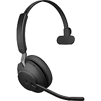 Jabra Evolve2 65 UC Mono Headset black BT USB-A + Charging Stand