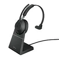 Jabra Evolve2 65 UC Mono - Headset - mit Ladestation 5706991023060 ( 26599 889 989 ) austiņas