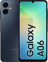 "Samsung Galaxy A06" 4GB+128GB [pasaulinė versija] (juodas)