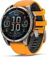 Garmin SMARTWATCH FENIX 8 SAPPHIRE/ORANGE 010-02904-11 GARMIN