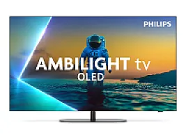 Philips OLED 4K Ambilight TV | 65OLED820/12 | 65 | Smart TV | Google TV | Grey