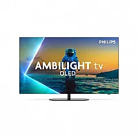 Philips OLED 4K Ambilight TV | 65OLED820/12 | 65 | Smart TV | Google TV | Grey
