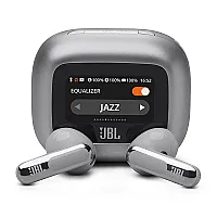 Ausinės JBL Live Flex 3 Silver