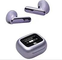 JBL Live Flex 3 Wireless Earbud Headphones with Bluetooth, 50 Hours Battery Life, True Adaptive Noise Cancelling and High Resolution JBL Signature Sound, IP54 Waterproof, with Earplugs, Purple