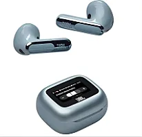 JBL Live Flex 3 Wireless Earbud Headphones with Bluetooth, 50 Hours Battery Life, True Adaptive Noise Cancelling and High Resolution JBL Signature Sound, IP54 Waterproof, with Earplugs, Blue