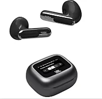 "JBL Live Flex 3" belaidės ausinės su "Bluetooth", 50 valandų veikianti baterija, "True Adaptive Noise Cancelling" ir didelės raiškos JBL signatūros garsas, atsparios vandeniui pagal IP54, su ausų kištukais, juodos spalvos