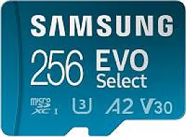 Atminties kortelė Samsung EVO Select 256 GB micro SDXC