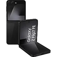 Samsung Galaxy Z Flip7 FE AI Smartphone with Galaxy AI, AI Mobile Phone with Android, Foldable Design, Wide Front Display, 50MP Wide Angle Camera, 128GB, 8GB RAM, Black