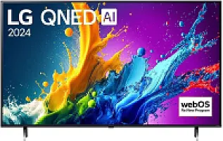 LG TV Set|LG|65"|4K/Smart|3840x2160|Wireless LAN|Bluetooth|webOS|Black|65QNED80T3A