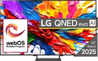 LG QNED evo AI 65QNED93A6A TV 165.1 cm (65") 4K Ultra HD Smart TV Wi-Fi Black