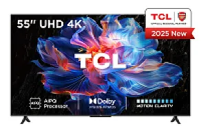 TCL V6C 55V6C TV 139.7 cm (55") 4K Ultra HD Smart TV Wi-Fi Metallic 270 cd/m2