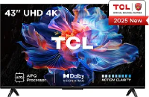 TCL V6C 43V6C TV 109.2 cm (43") 4K Ultra HD Smart TV Wi-Fi Metallic 260 cd/m²