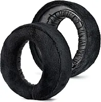 PS5 atsarginės ausų pagalvėlės "Sony PlayStation 5 Pulse 3D PS5" belaidėms ausinėms "Headset Ear Cups" remonto dalys (juodas aksomas)