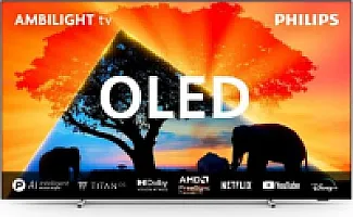 Philips 55OLED769/12 TV 139.7 cm (55") 4K Ultra HD Smart TV Wi-Fi Metallic