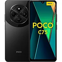 Xiaomi Poco C75 4G Black Smartphone 6+128GB 2.0GHz Immersive 6.9" Display Massive 5160mAh Battery Clear 50MP AI Dual Camera Powerful Octa-Core Processor