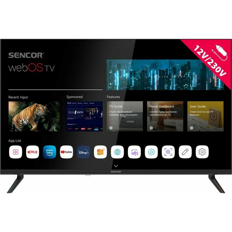 Sencor SLE 32S830WB hind