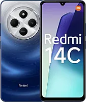 "Xiaomi Redmi 14C" 4GB 128GB mėlynos spalvos "Android" išmanusis telefonas, 2,0 GHz, 6,9" ekranas, 50 MP AI dviguba kamera, 5160 mAh baterija, 18 W greitasis įkrovimas