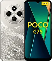 "Xiaomi Poco C75" 4G auksinis išmanusis telefonas 6+128GB 2.0GHz svaiginantis 6.9" ekranas Kietas 5160mAh akumuliatorius Aiškus 50MP AI dvigubas fotoaparatas Galingas aštuonių branduolių procesorius