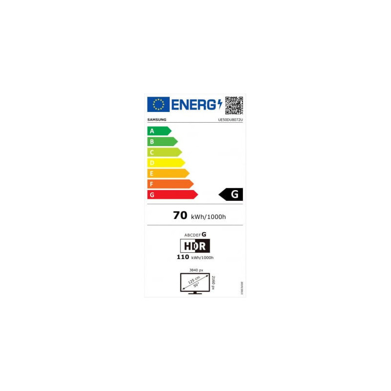 Samsung UE50DU8072 cena