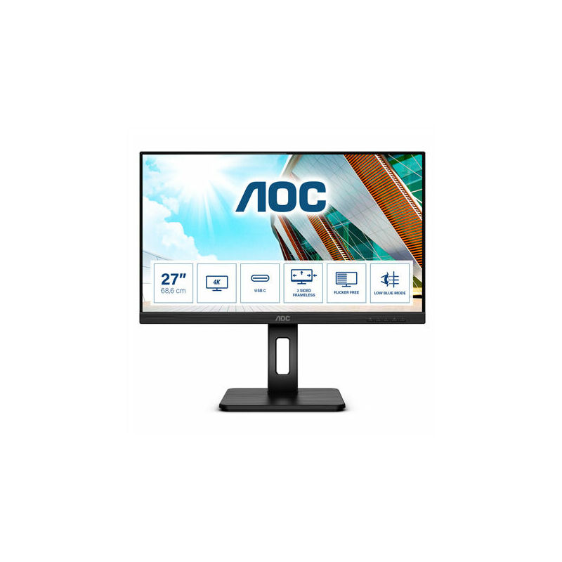 AOC U27P2CA hind