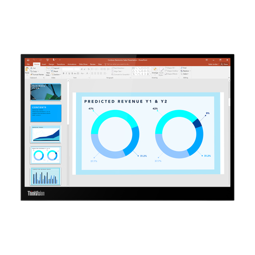 Lenovo ThinkVision M14d hind