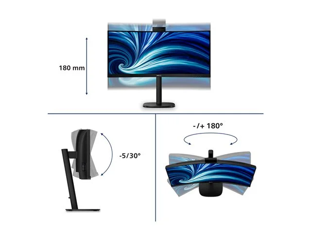 Philips 34B2U3600CH hind