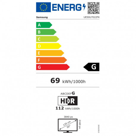 Samsung UE50U7022FK price