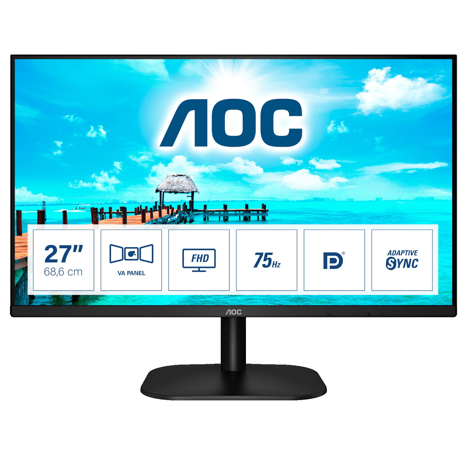 AOC 27B2QAM kaina