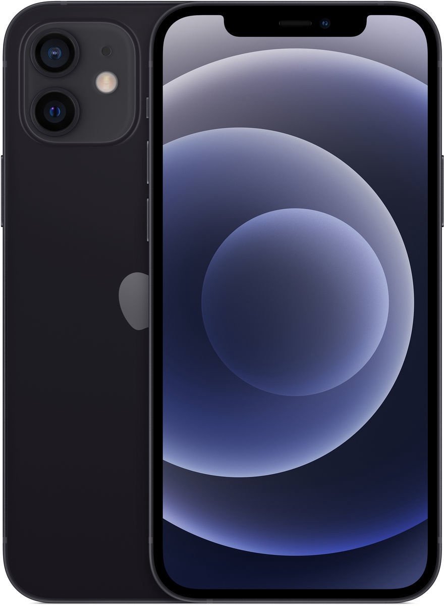 Apple iPhone 12 256GB Black kaina